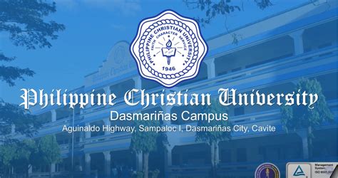 dasmarinas cavite logo|Philippine Christian University.